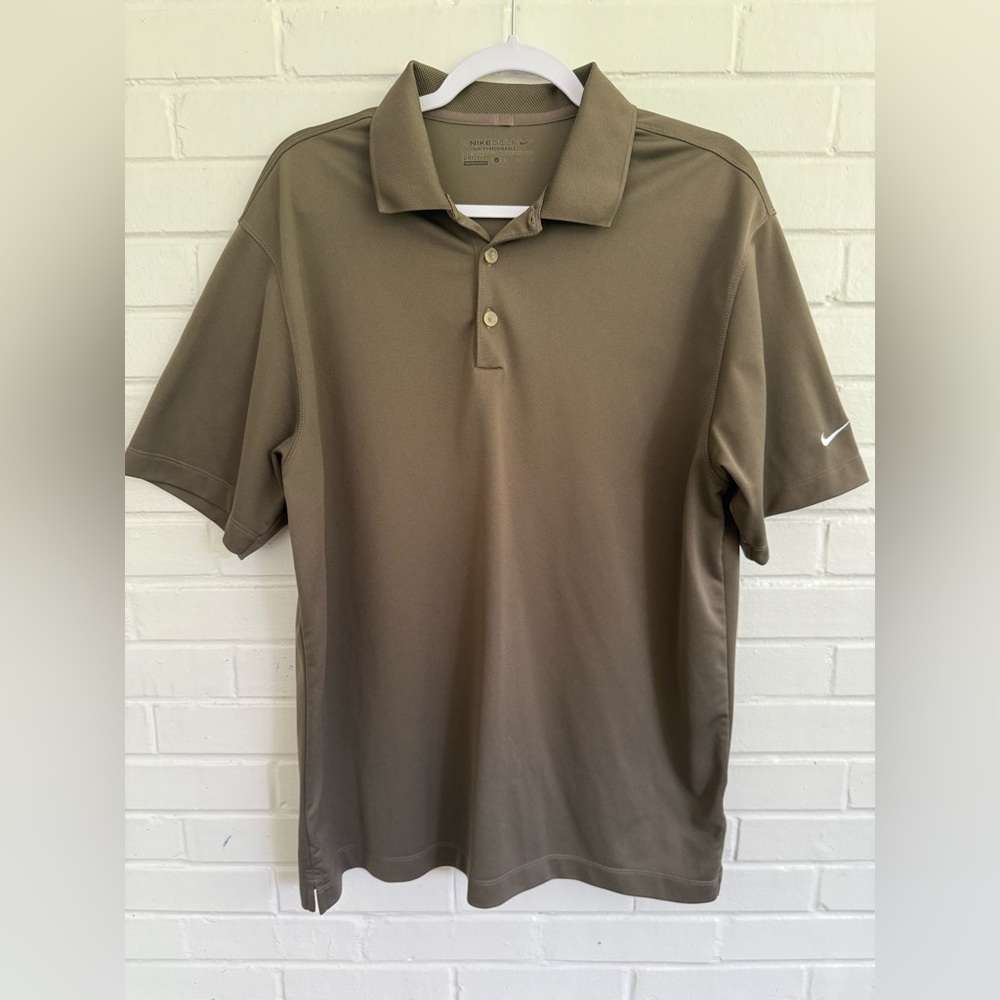 Nike - Dri Fit Golf Shirt - Brown